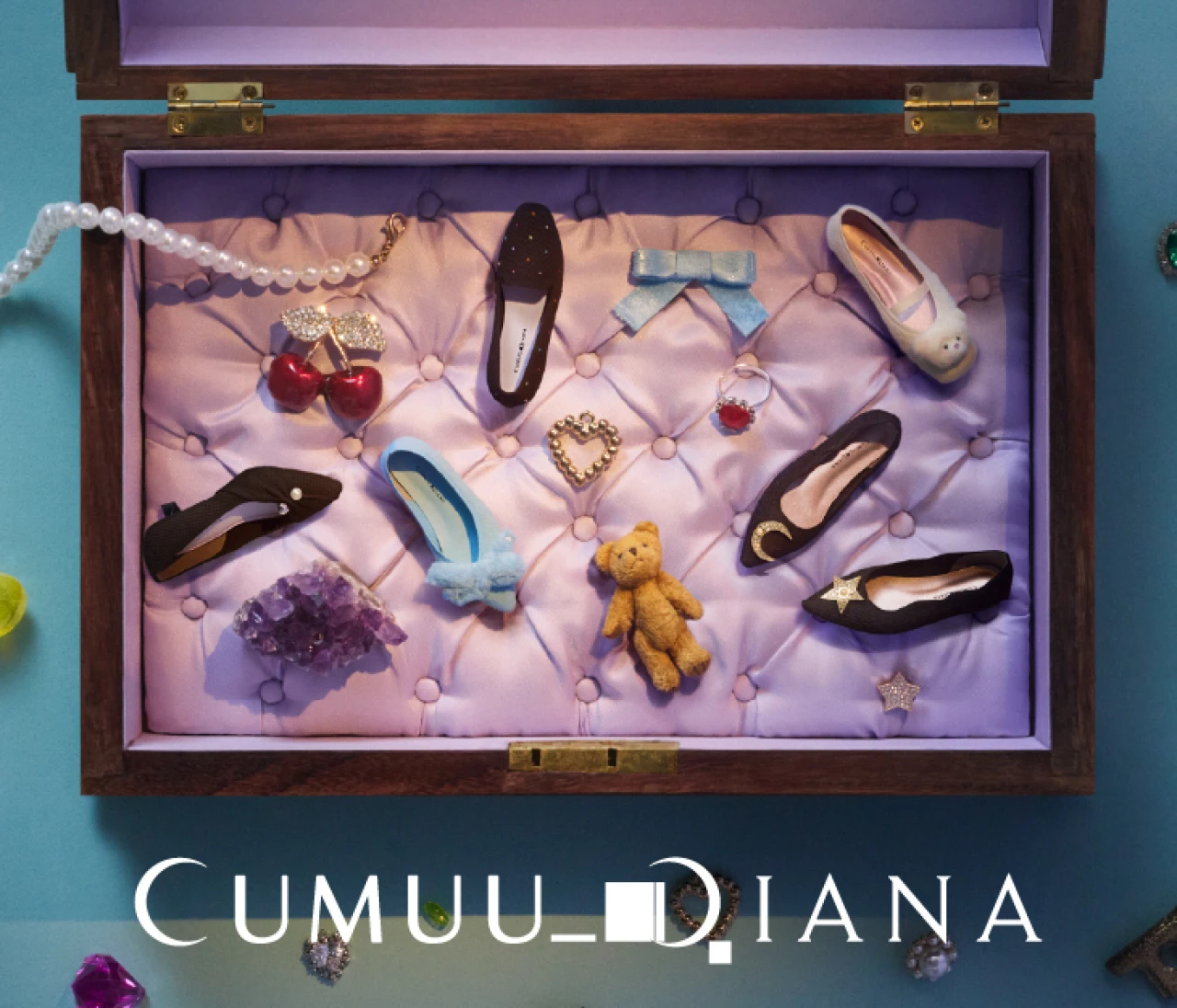 【CUMUU_DIANA（クムウ_ダイアナ）】しなやかで軽やかな新作ニットシューズが登場！世界観を表現したキービジュアルも公開に