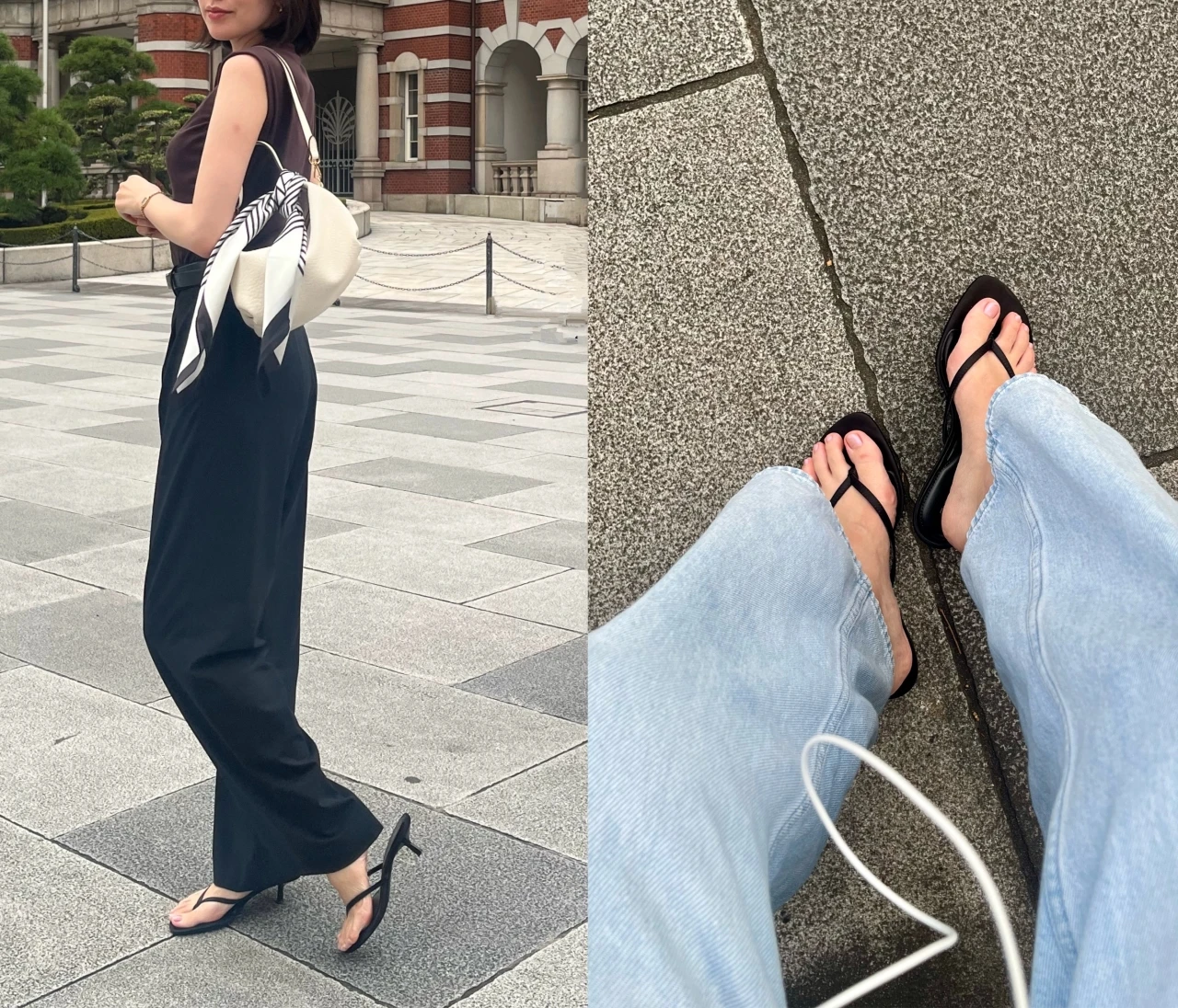 ZARA(ザラ)で見つけた、この夏取り入れたいヒールトングサンダル