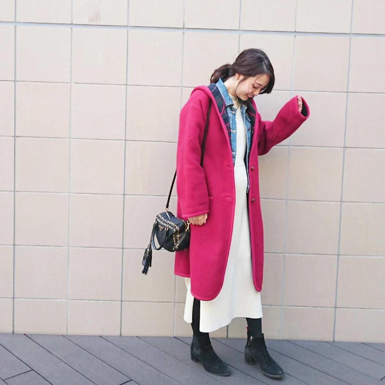 バイラーズ新年会で２月号コーデ