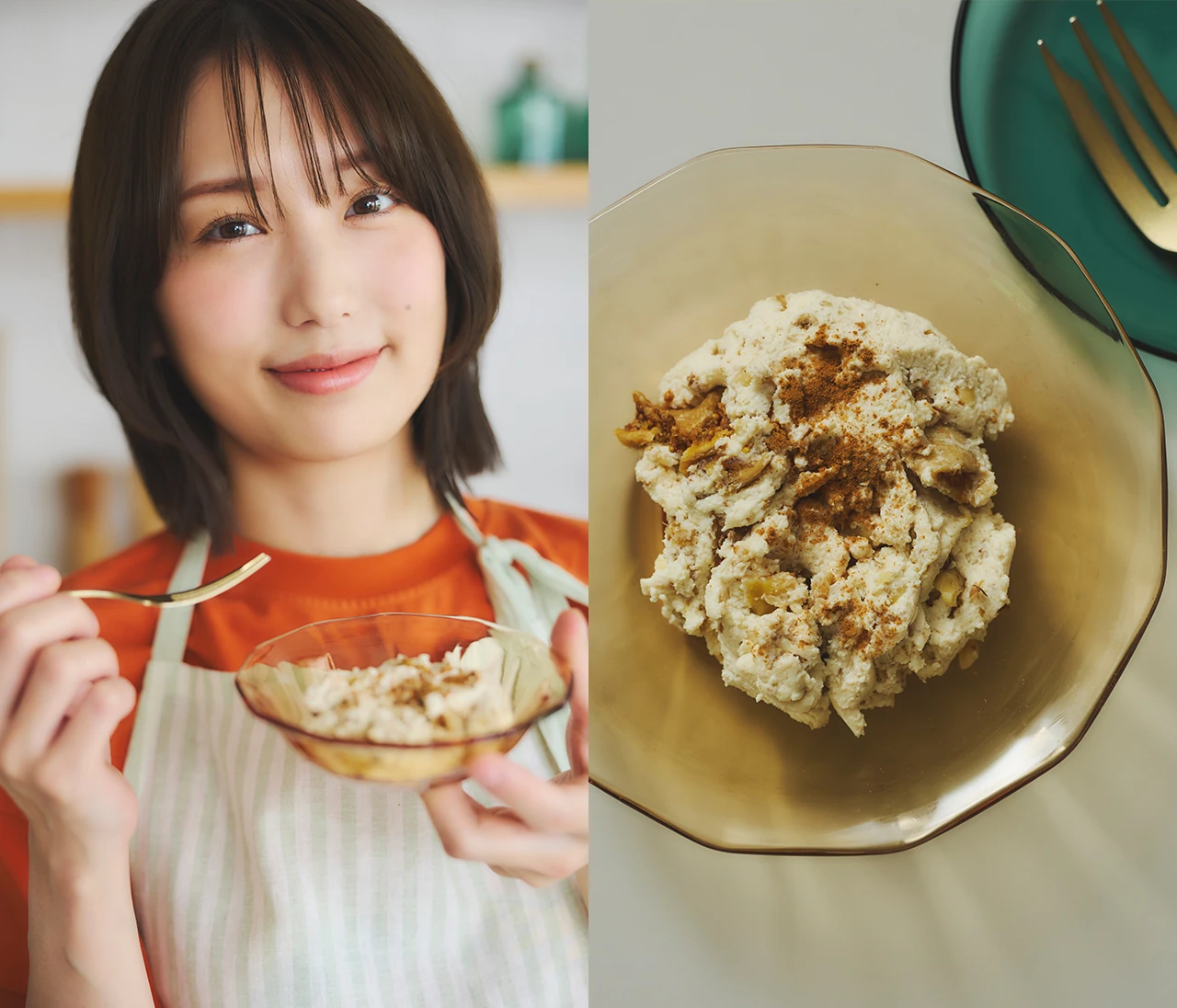 我慢できない小腹に「長谷川あかりのご自愛ダイエットレシピ」