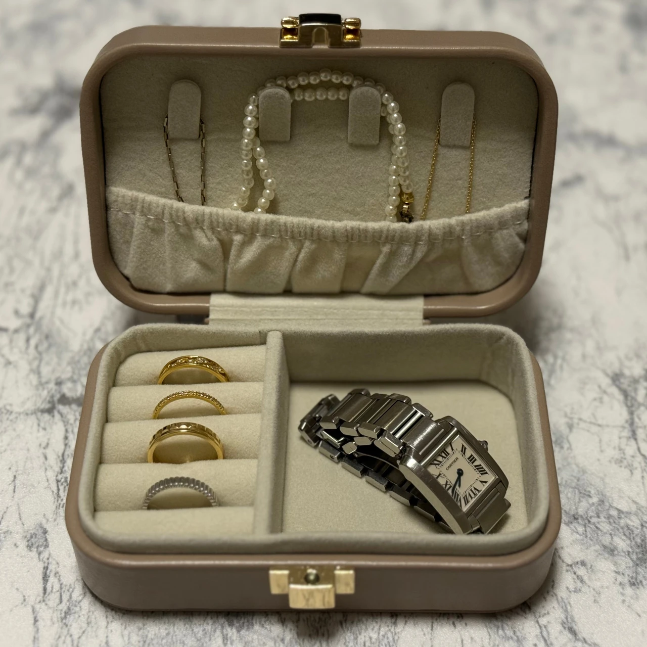 3COINSで発見!元ジュエリーアドバイザーが絶賛する可愛い&便利なジュエリーケース