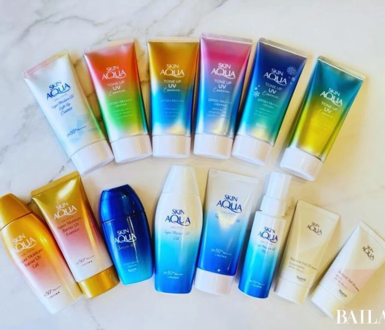 2025最新「スキンアクア」日やけ止め全14種（写真）
