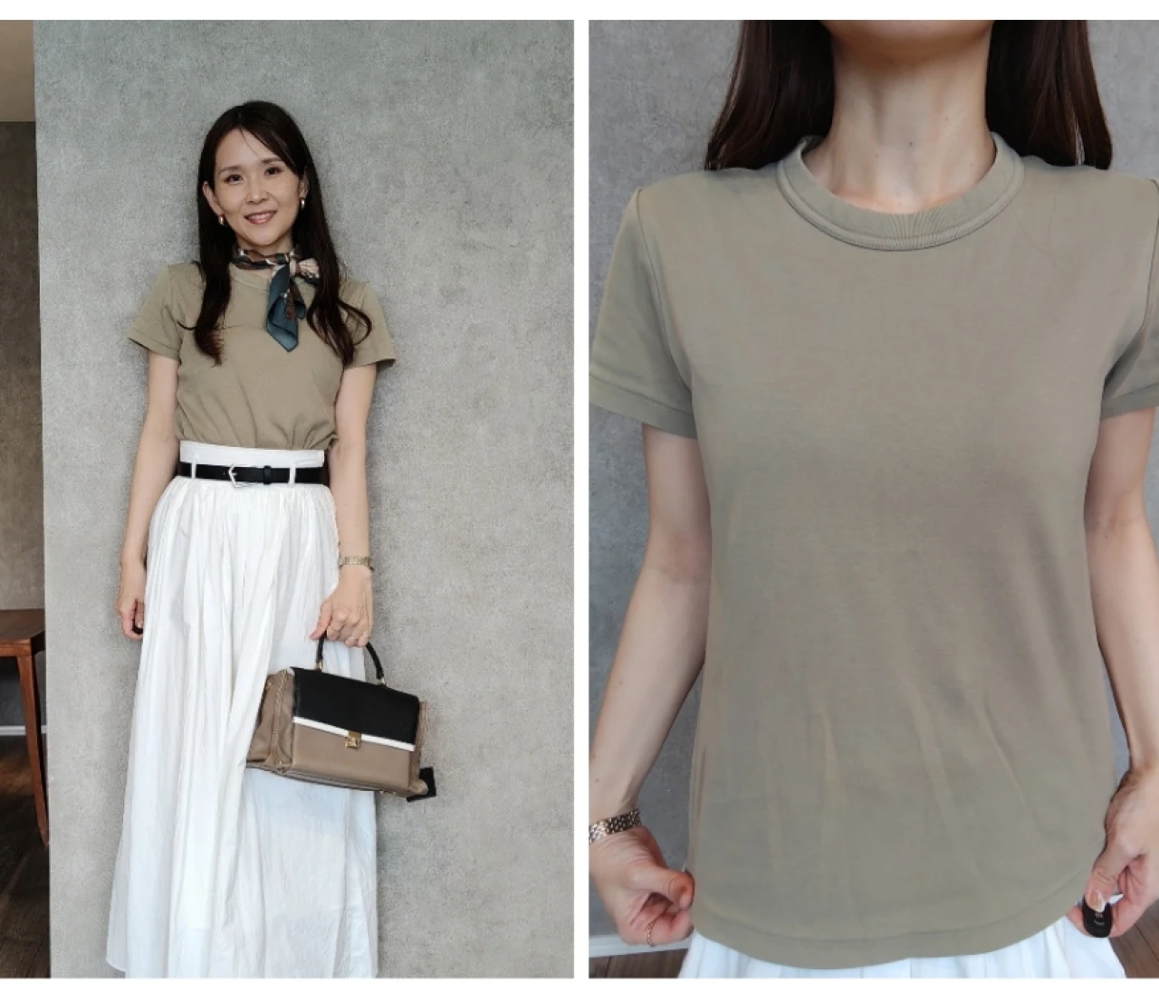 「Tシャツが似合わない私」が見つけた、大人のTシャツコーデ
