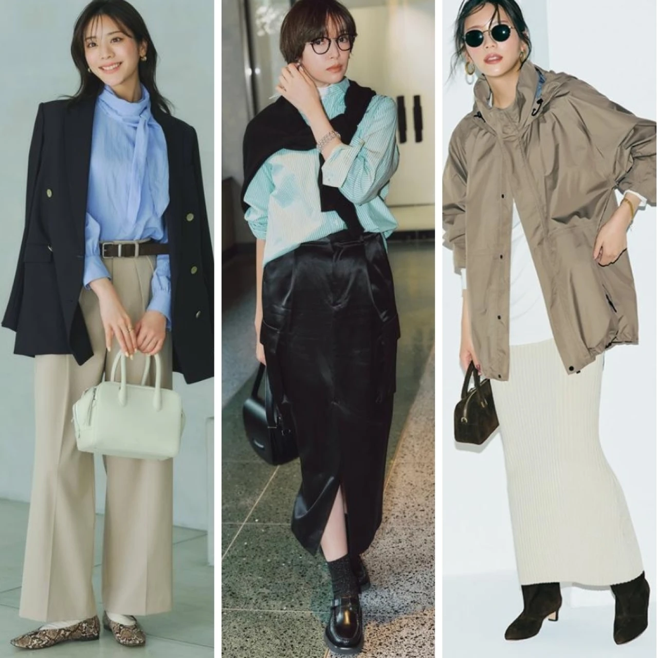 【気温20度の服装30選】 大人女子のシーン別コーデまとめ。気象予報士・片岡信和さんからのアドバイスも!