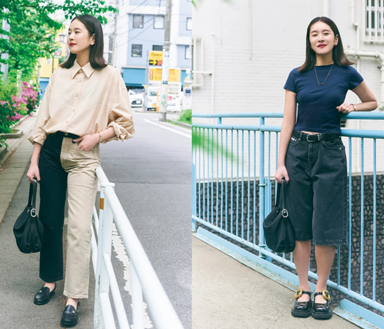 【おしゃれプロのワンツーコーデ術】スタイリスト・百々千晴さんのサイズ感＆丈感選びがおしゃれすぎた！