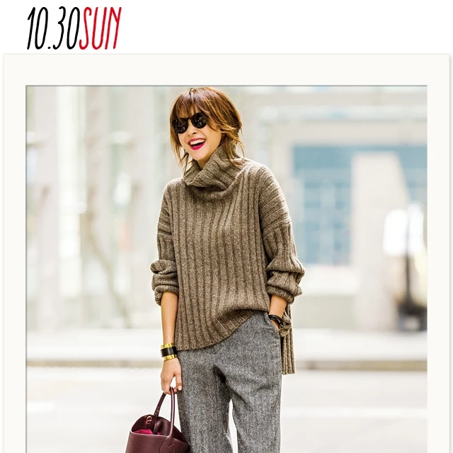 女子受けするゆる×ゆるコーデは、辛口小物でかっこよく仕上げて♪