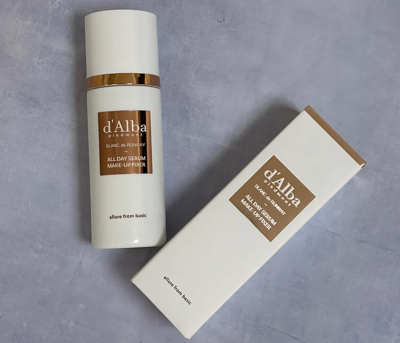 【Qoo10メガ割】30代の肌にちょうどいいツヤを実現！d'Alba (ダルバ)「オールデイセラム メイクアップフィクサー」を徹底レビュー