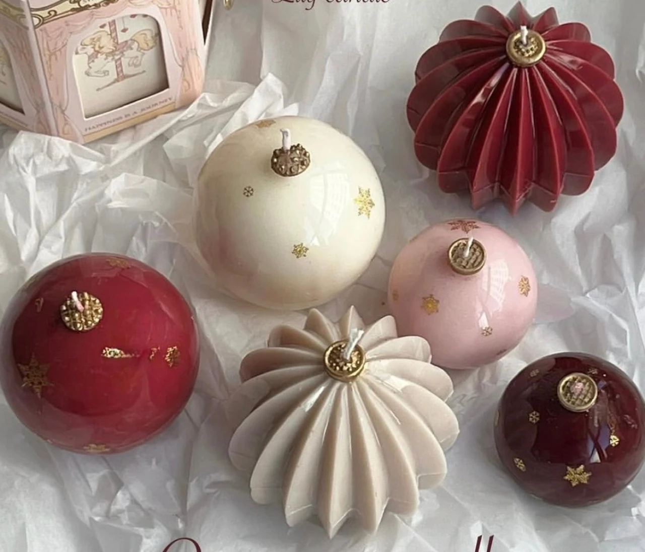 【この冬いちばん可愛い!】心ときめくクリスマスキャンドル♪