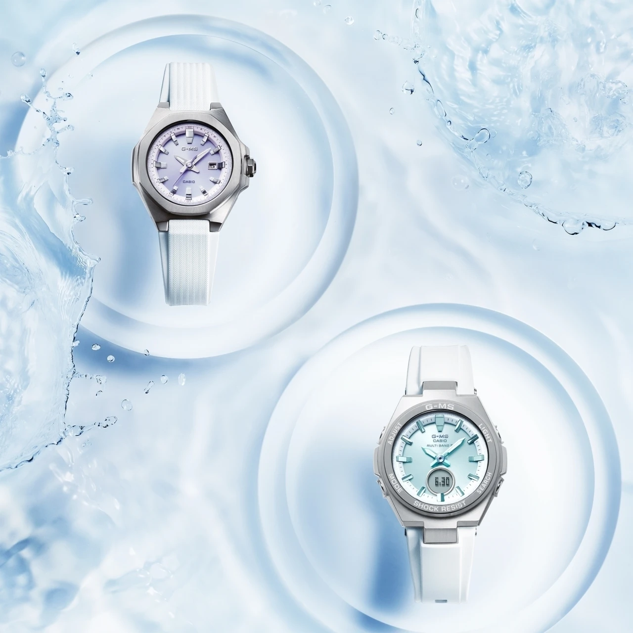 【BABY-Gの上位ライン「G-MS」の最新モデル】爽やかなカラーリングがアクティブな夏スタイルに最適