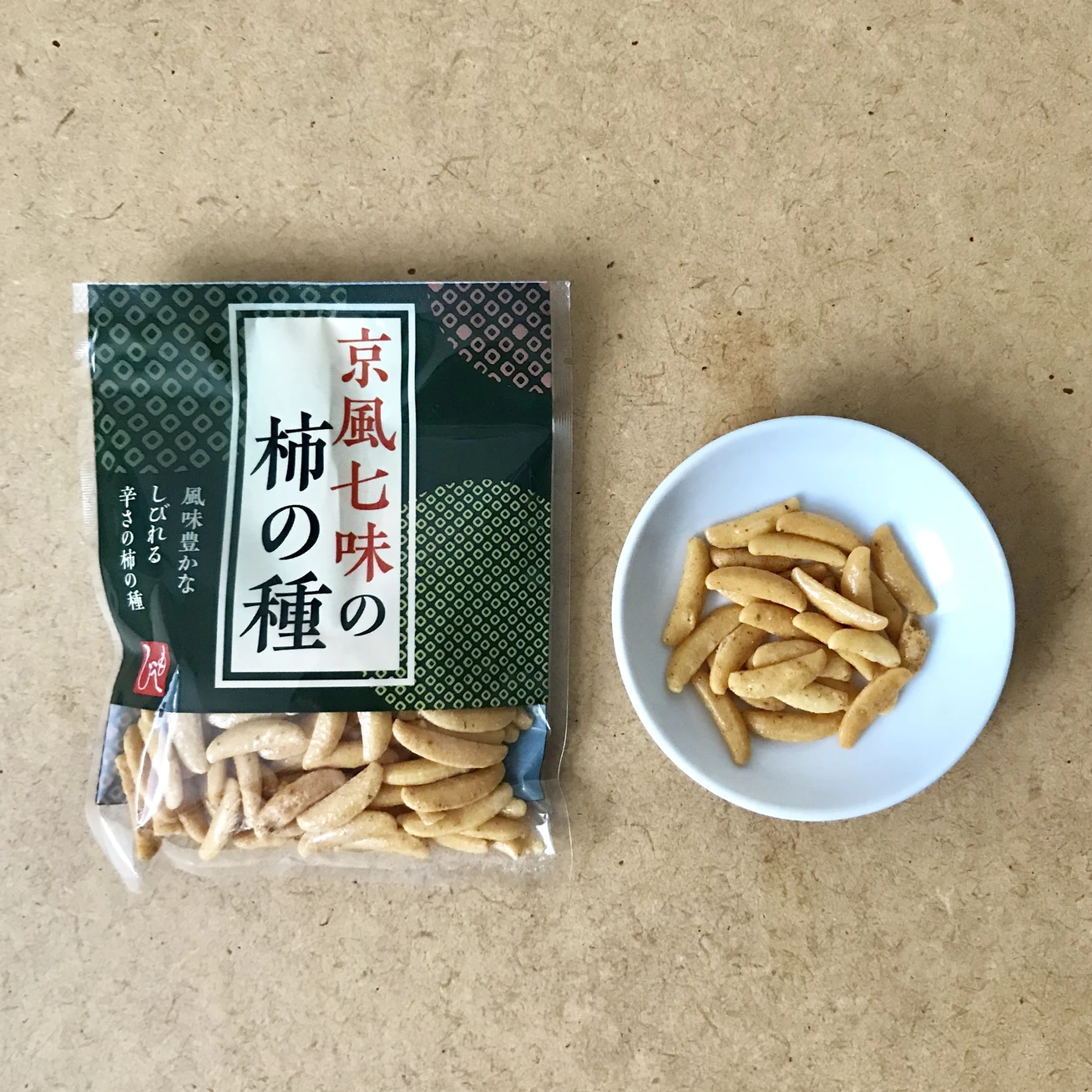 京風七味の柿の種¥149/カルディ コーヒーファーム