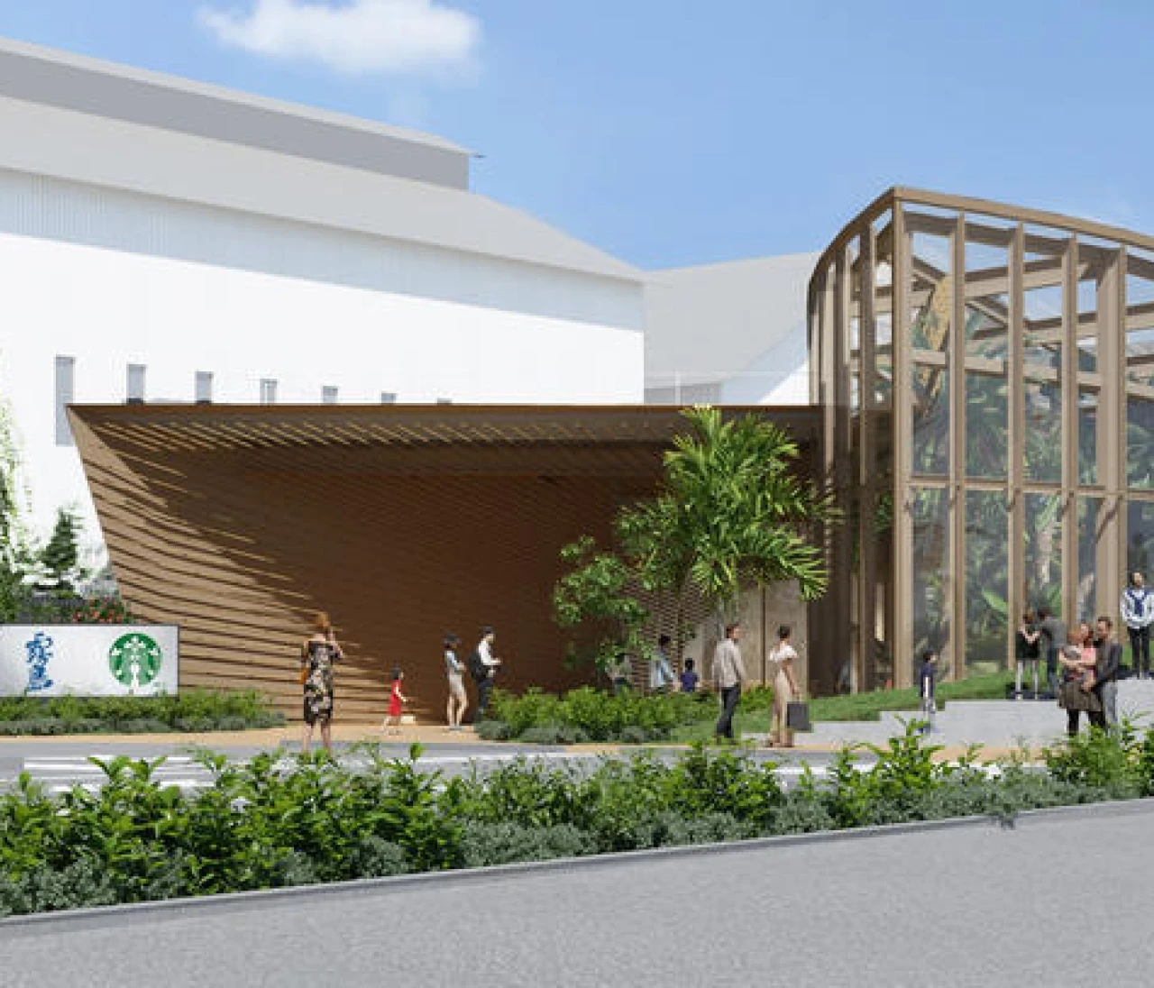 【霧島酒造 × スターバックス】隈研吾建築の新スポットが誕生。宮崎の自然に癒される新名所へ