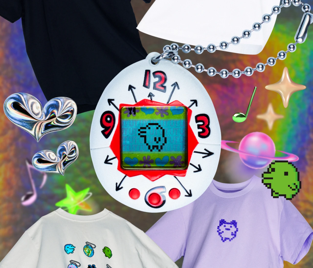 【ユニクロUT】たまごっちとコラボ！ Tシャツ＆UTオリジナルたまごっちを12月19日（金）発売