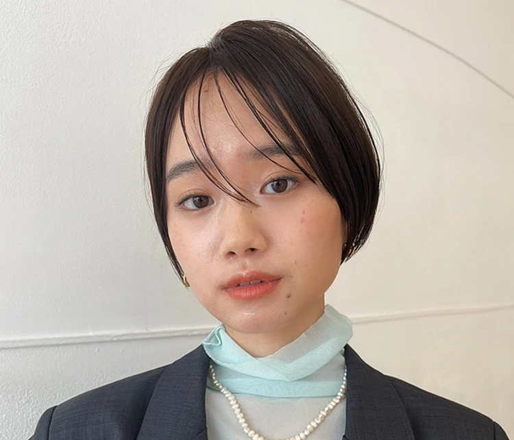 【ショートボブ・30代～40代大人の髪型】夏のトレンドへア！小顔ショートボブ