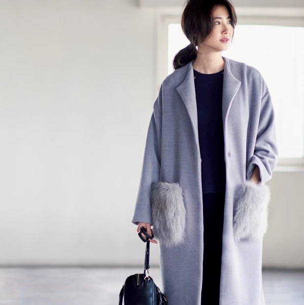 今年のコートは「淡い」が勝ち♥