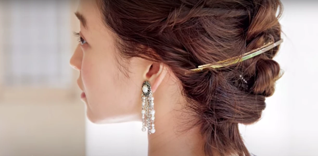 【イガリシノブ直伝ムービー♡】およばれヘアアレンジ1分間劇場③