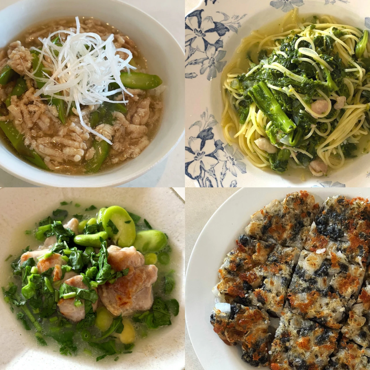 【長谷川あかりのご自愛ごはん】春野菜を使ったレシピ7選。新玉ねぎのチヂミ、アスパラガスのあんかけ丼など。体に嬉しい栄養が満載！