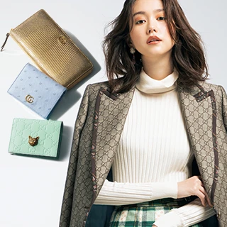 【グッチ(GUCCI)】のミニ財布&レザーグッズを美玲がナビ♡