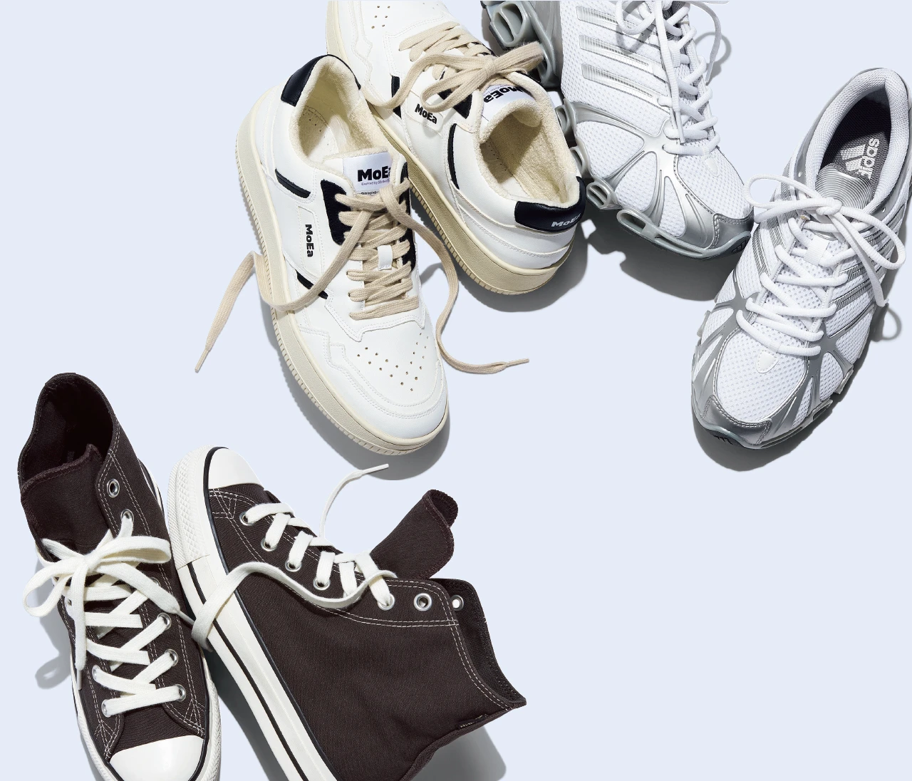 きれいめ服でも「スニーカーで素敵」になれる! この冬のスニーカー3つのキーワード