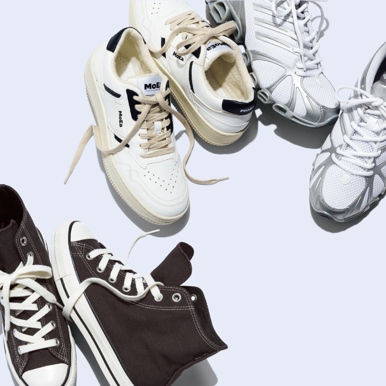 きれいめ服でも「スニーカーで素敵」になれる! この冬のスニーカー3つのキーワード