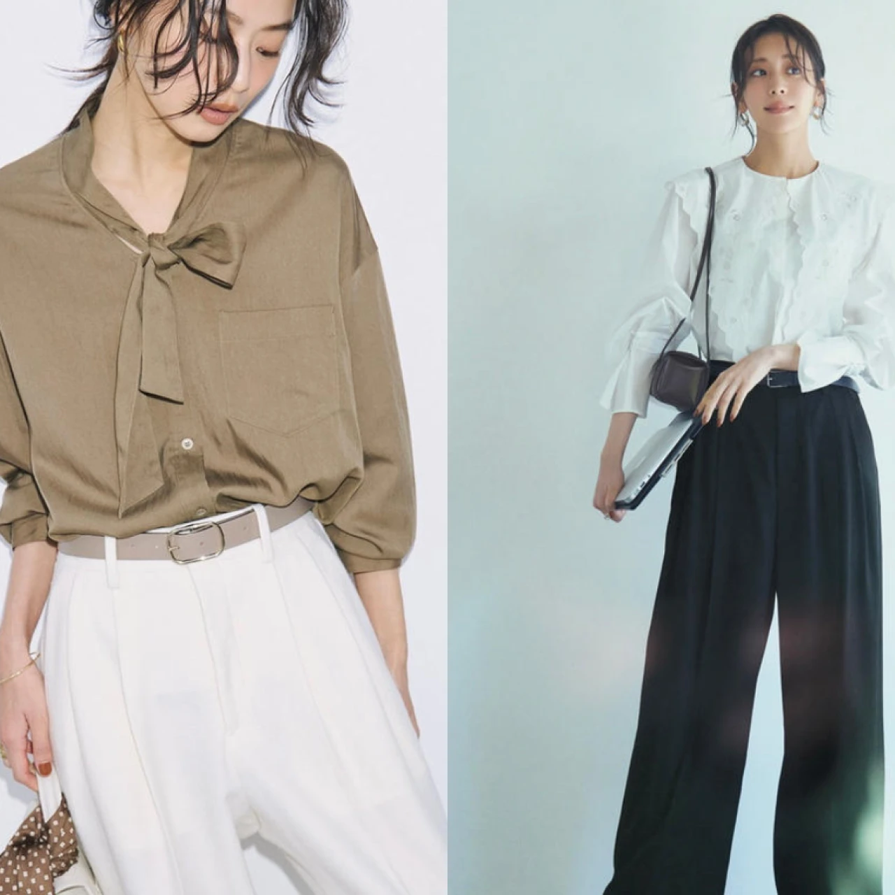 【2026年】大人女子の最旬「スラックスコーデ」27選。 オフィスカジュアル、休日、お出かけのシーン別に着こなしをまとめ。