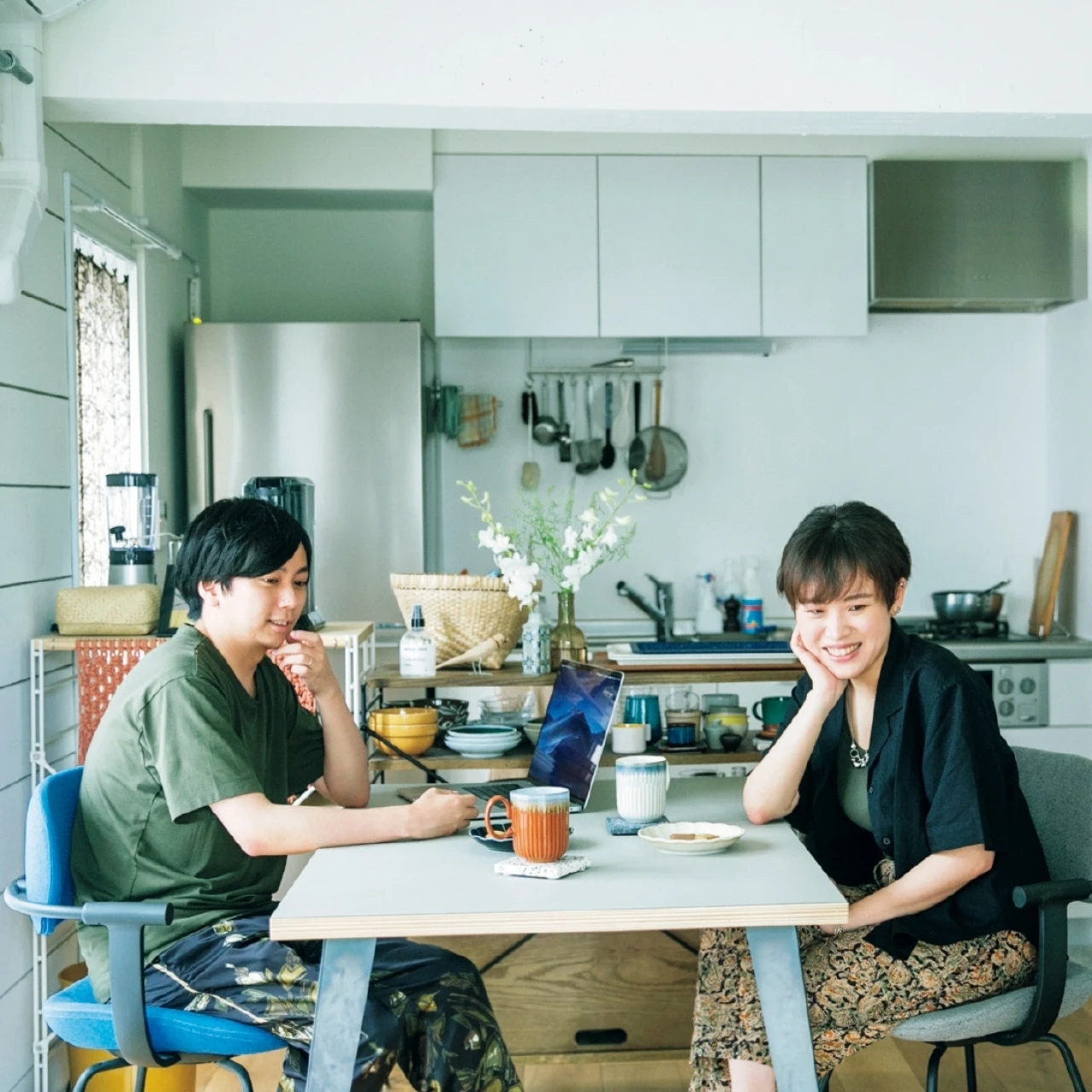 【おしゃれ夫婦のルームツアー3】コンパクトな空間で子育て&在宅ワークを両立するお宅を拝見