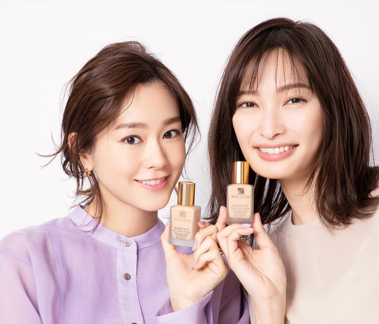 ダブル ウェアがあれば、「眠い・疲れた・時間ない」でも、一日中肌も気持ちもくずれない