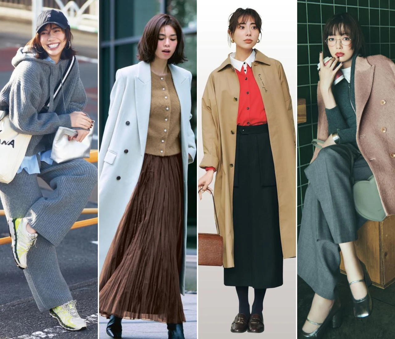 【気温15度の服装30選】 大人女子のシーン別コーデまとめ。気象予報士・片岡信和さんからのアドバイスも！