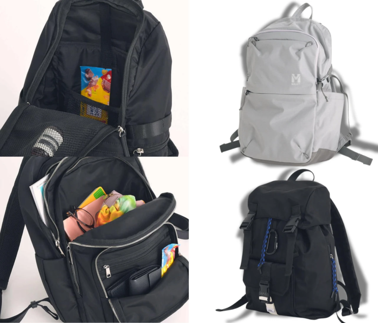 【最新】通勤、ジム、2泊3日の旅行にも使える大容量＆高機能のレディ-スリュック12選！