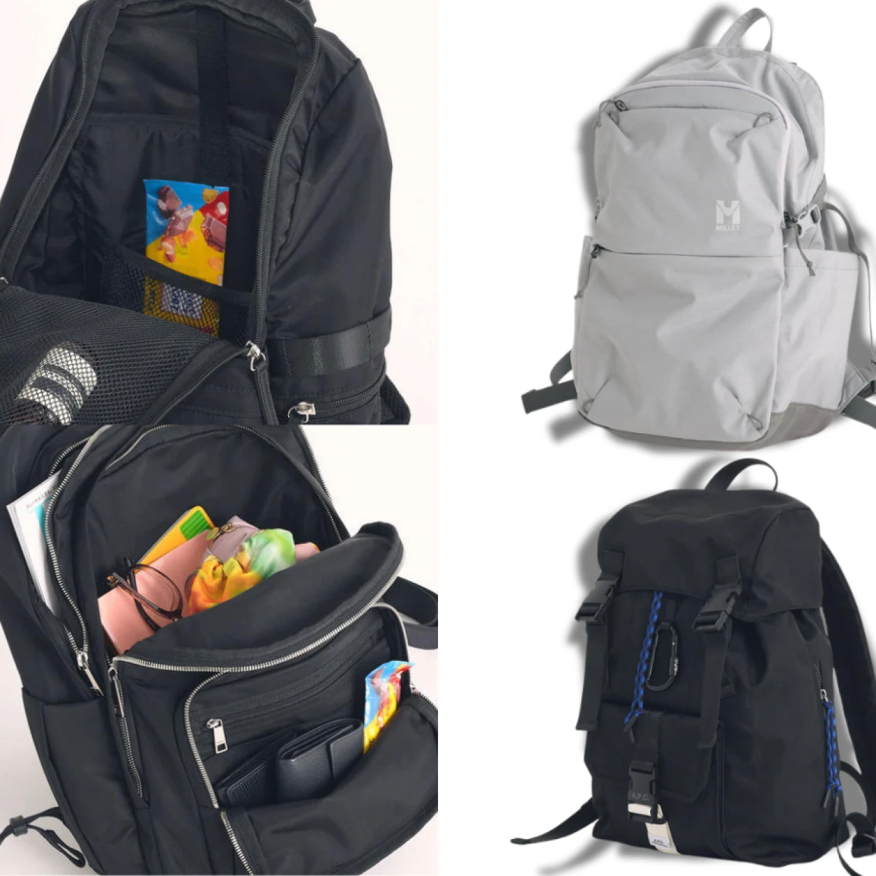 【最新】通勤、ジム、2泊3日の旅行にも使える大容量&高機能のレディ-スリュック12選!