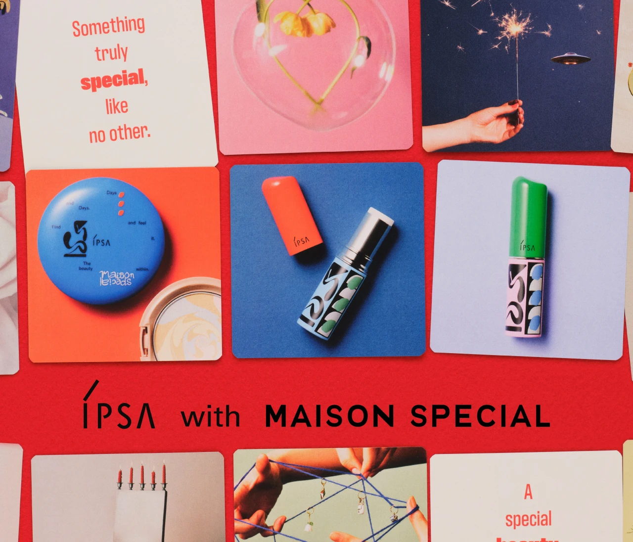 【IPSA(イプサ)】「MAISON SPECIAL」とコラボ。プレイフルなデザインに心躍るホリデーコレクション
