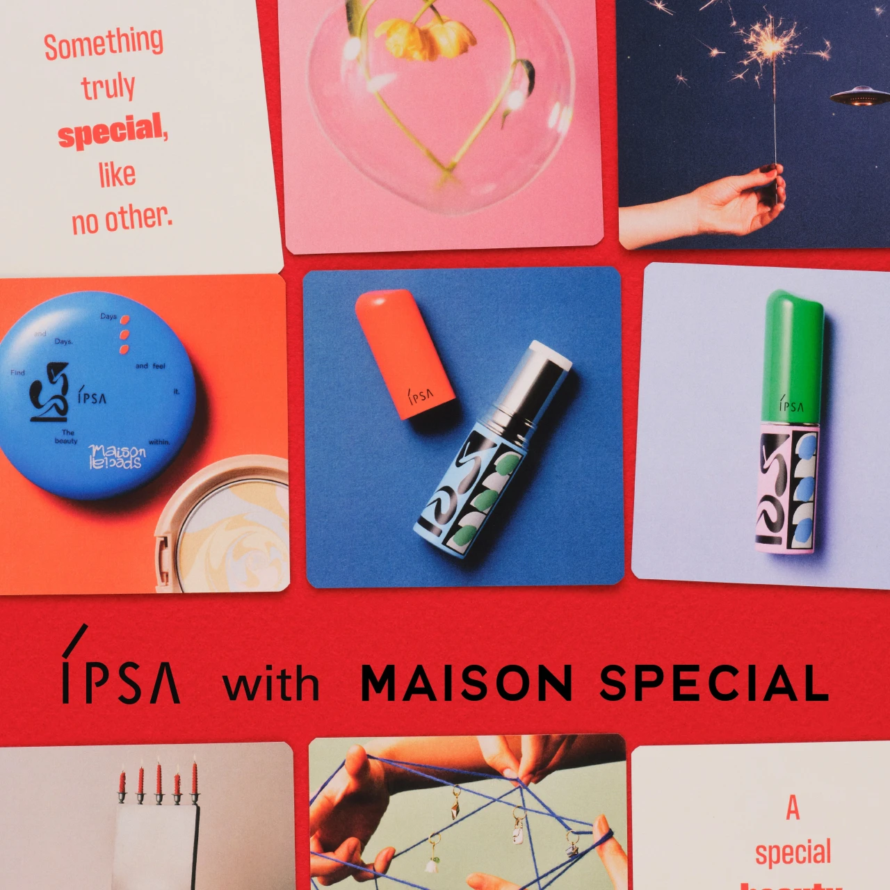 【IPSA（イプサ）】「MAISON SPECIAL」とコラボ。プレイフルなデザインに心躍るホリデーコレクション