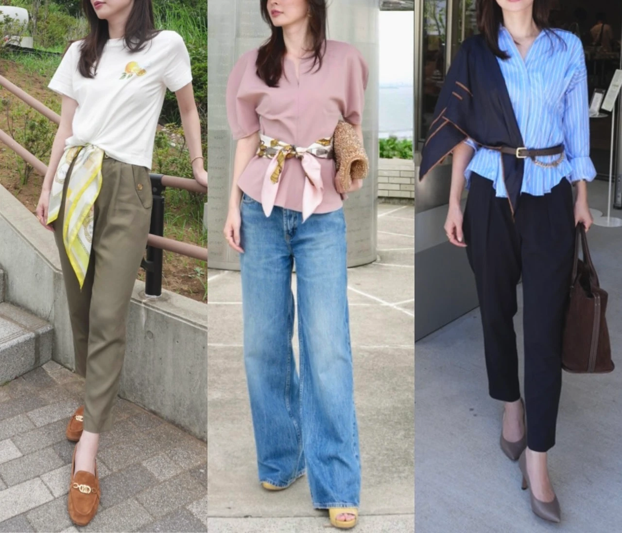 【ZARA・H&M】スカーフアレンジで服を買い足さずに、大人の秋コーデを更新！巻き方・取り入れ方も紹介