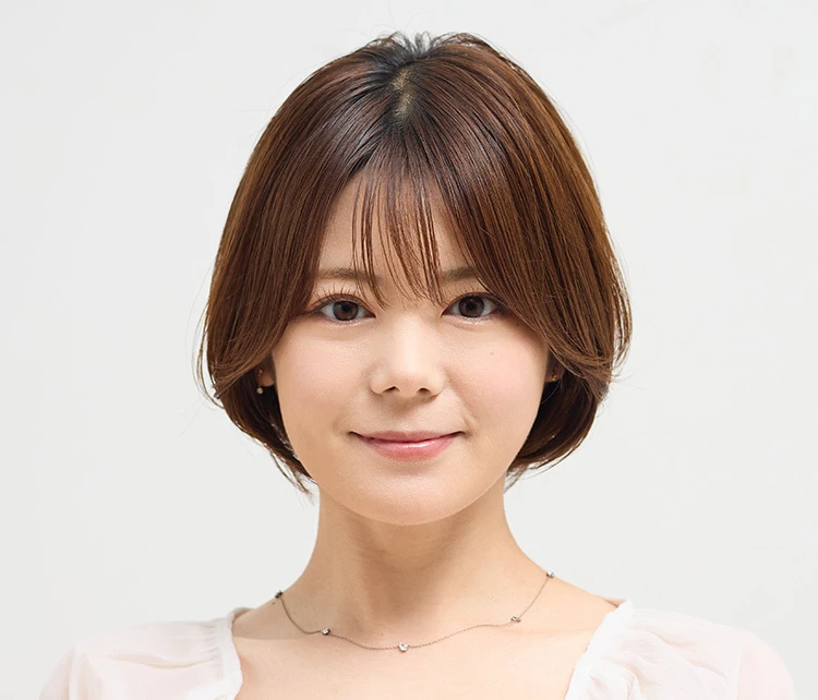 【ショート・30代～40代大人の髪型】パーソナルカラーブルベ・モカベージュ