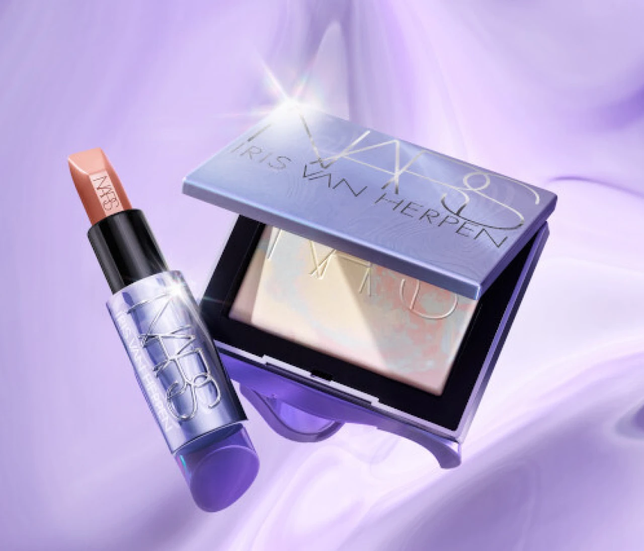 【NARS（ナーズ）】即完売の“マーブルパウダー”がホログラムをまとってホリデーに復刻