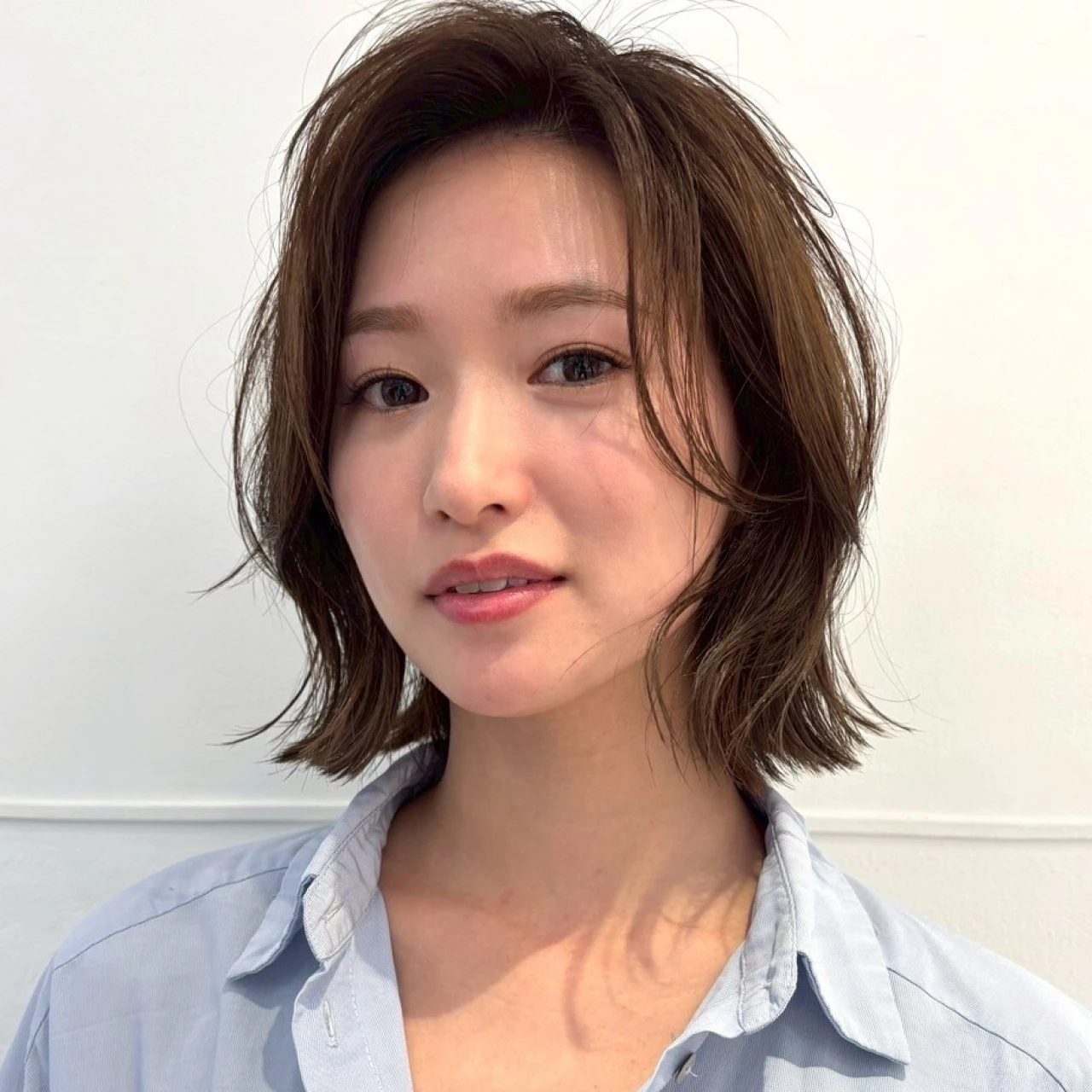 【ボブ・30代～40代大人の髪型】夏のトレンドへア！柔らかシースルーボブ