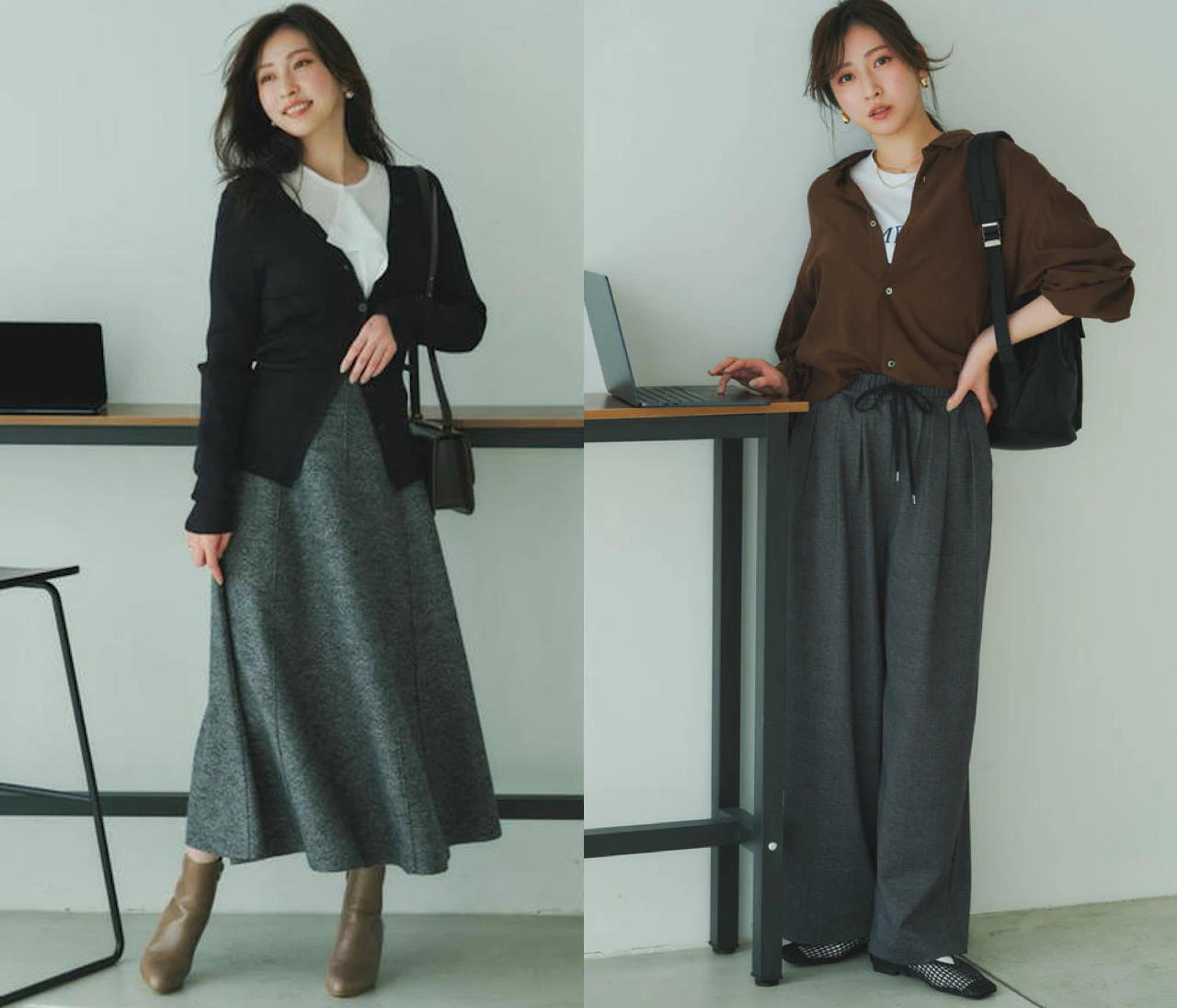 【植村あかり初登場！】寒暖差やシワ問題をクリアする正解コーデ