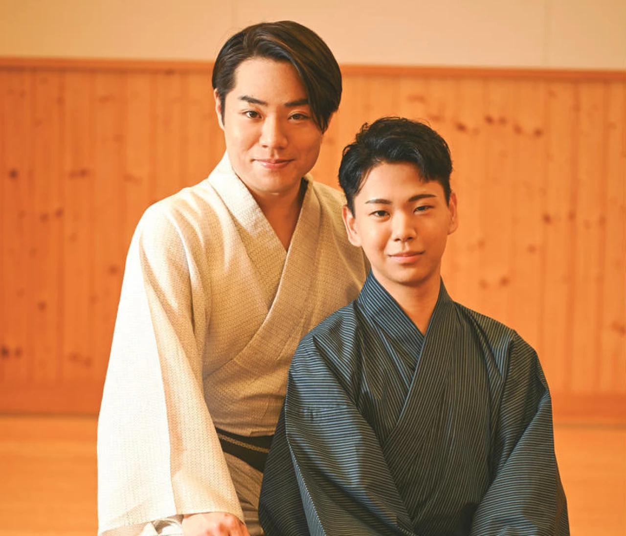 中村鷹之資＆尾上左近 インタビューショット