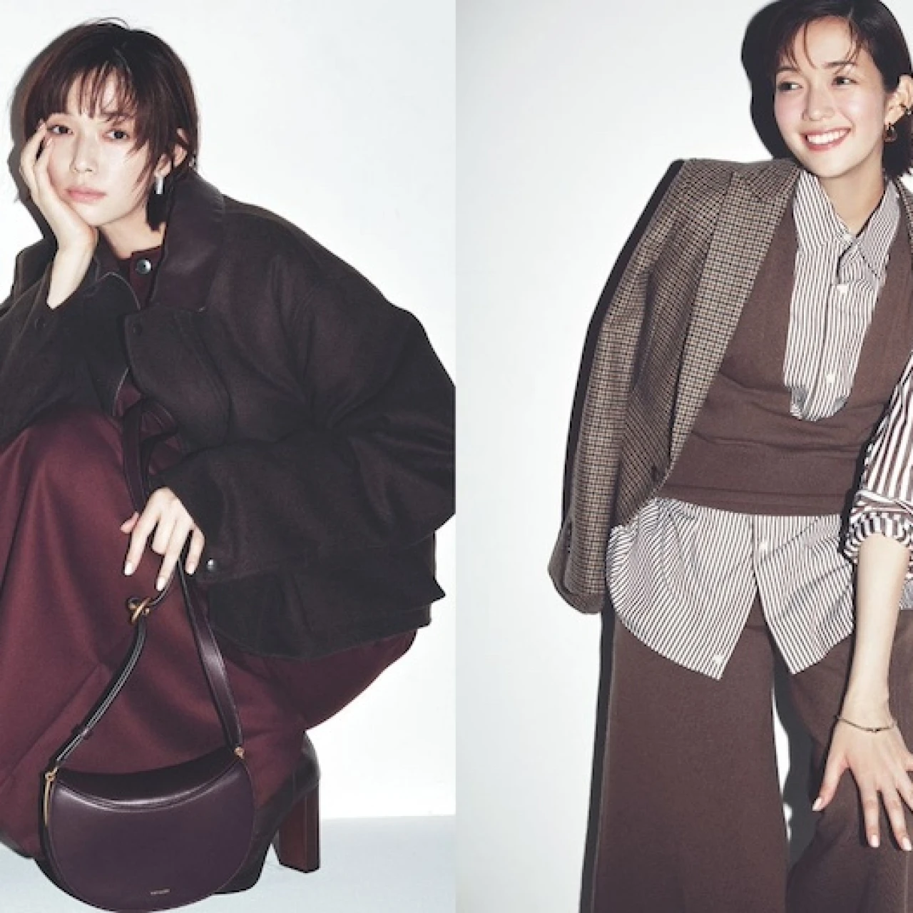 【最新ブラウンコーデ10選】合わせる色とバランスで一気に今っぽくレディな雰囲気に!