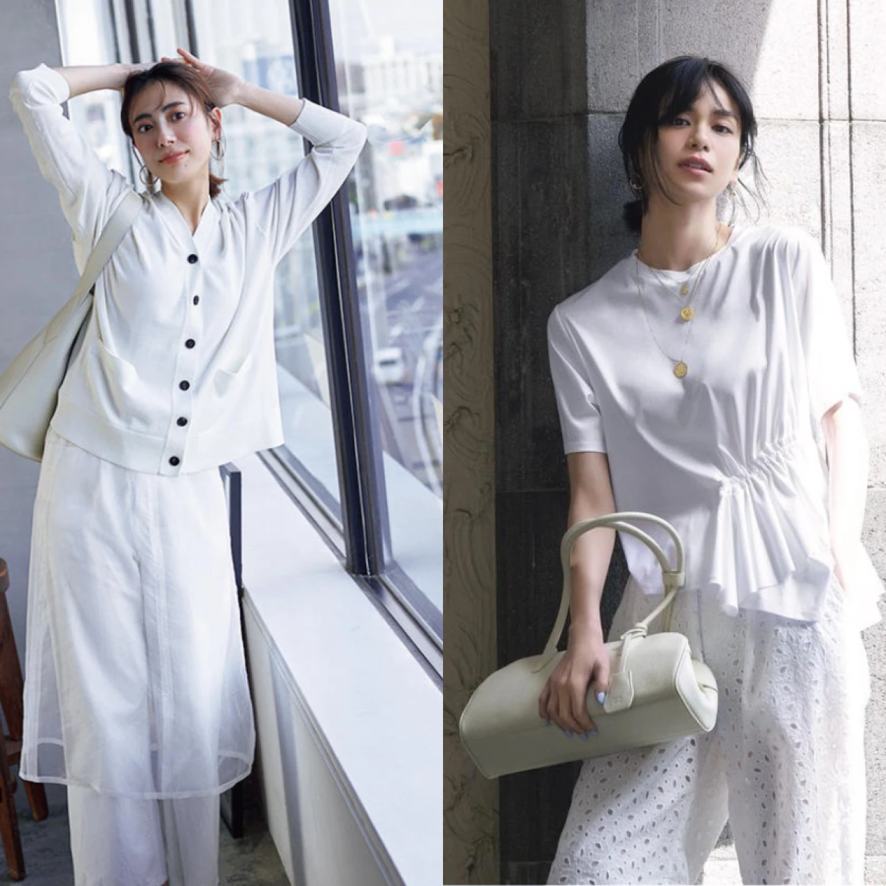 【2026年】夏こそ「オールホワイトコーデ」29選。涼やかな色合いが大人女子にぴったり。シーン別の着こなしまとめ。