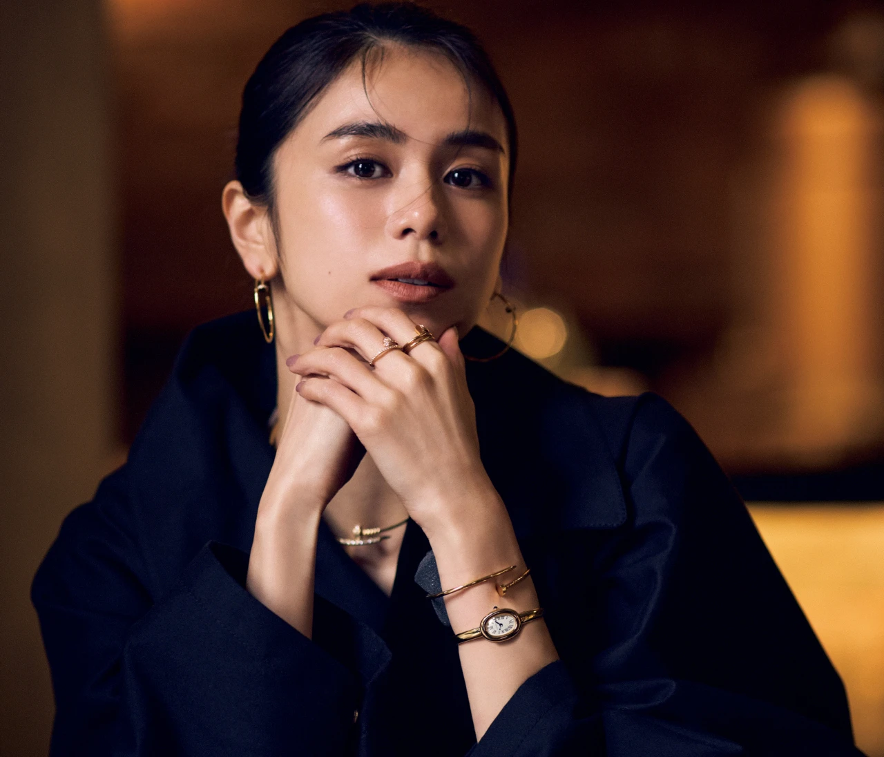 「カルティエ」の腕時計でつくる佐藤晴美の最新2ルック【佐藤晴美のMY WISH LIST】