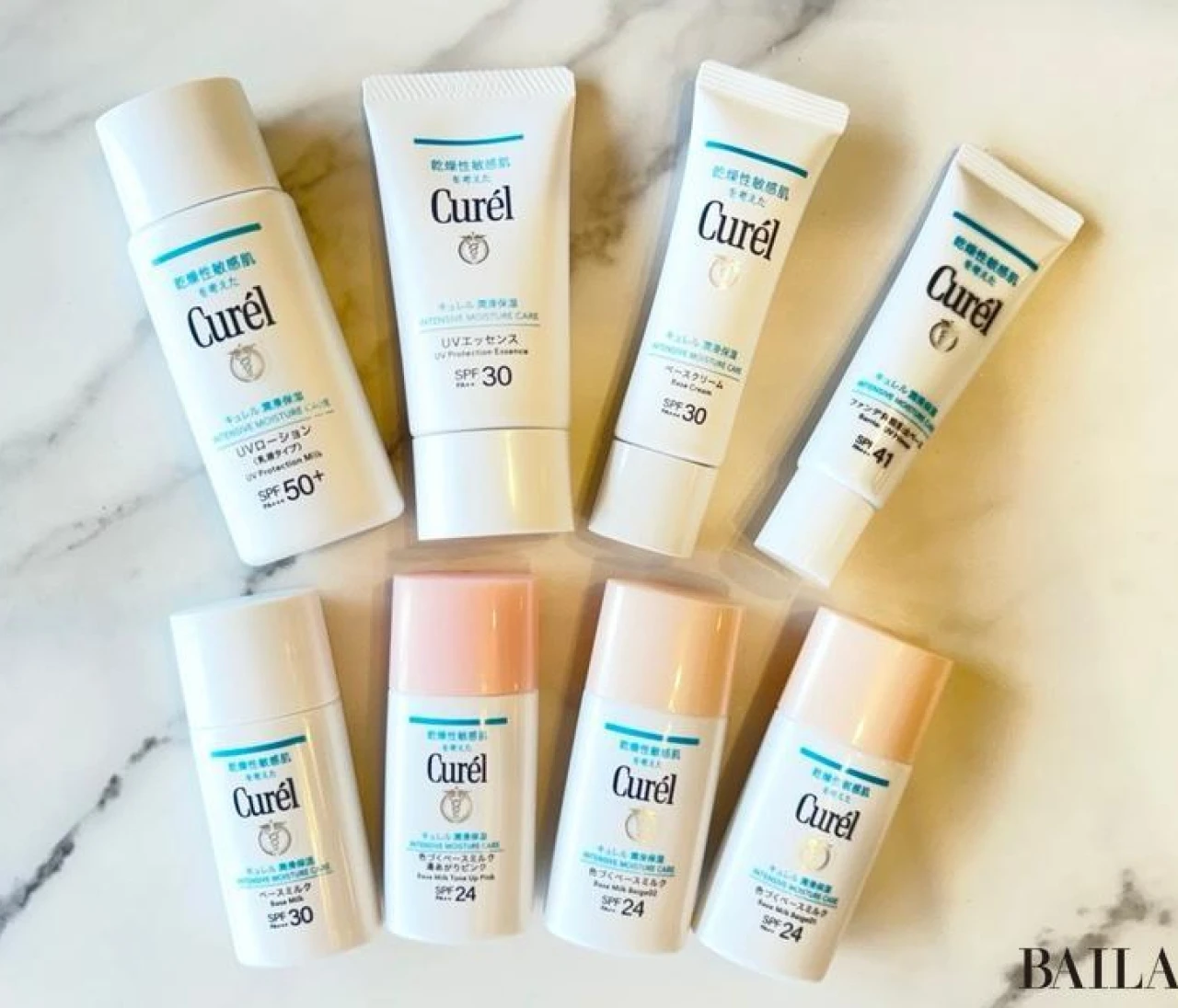 2025最新「キュレル」日やけ止め全8種（写真）