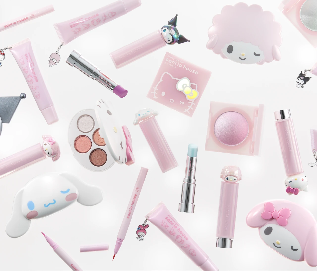 【sanrio house（サンリオハウス）】ハローキティやクロミとメイクを楽しむ♡大人もときめく初のコスメティックスライン誕生
