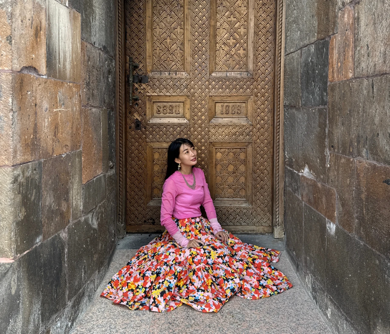 【秋の海外旅行コーデ】13℃から27℃に対応・コーサカス3カ国着回し1週間コーデ