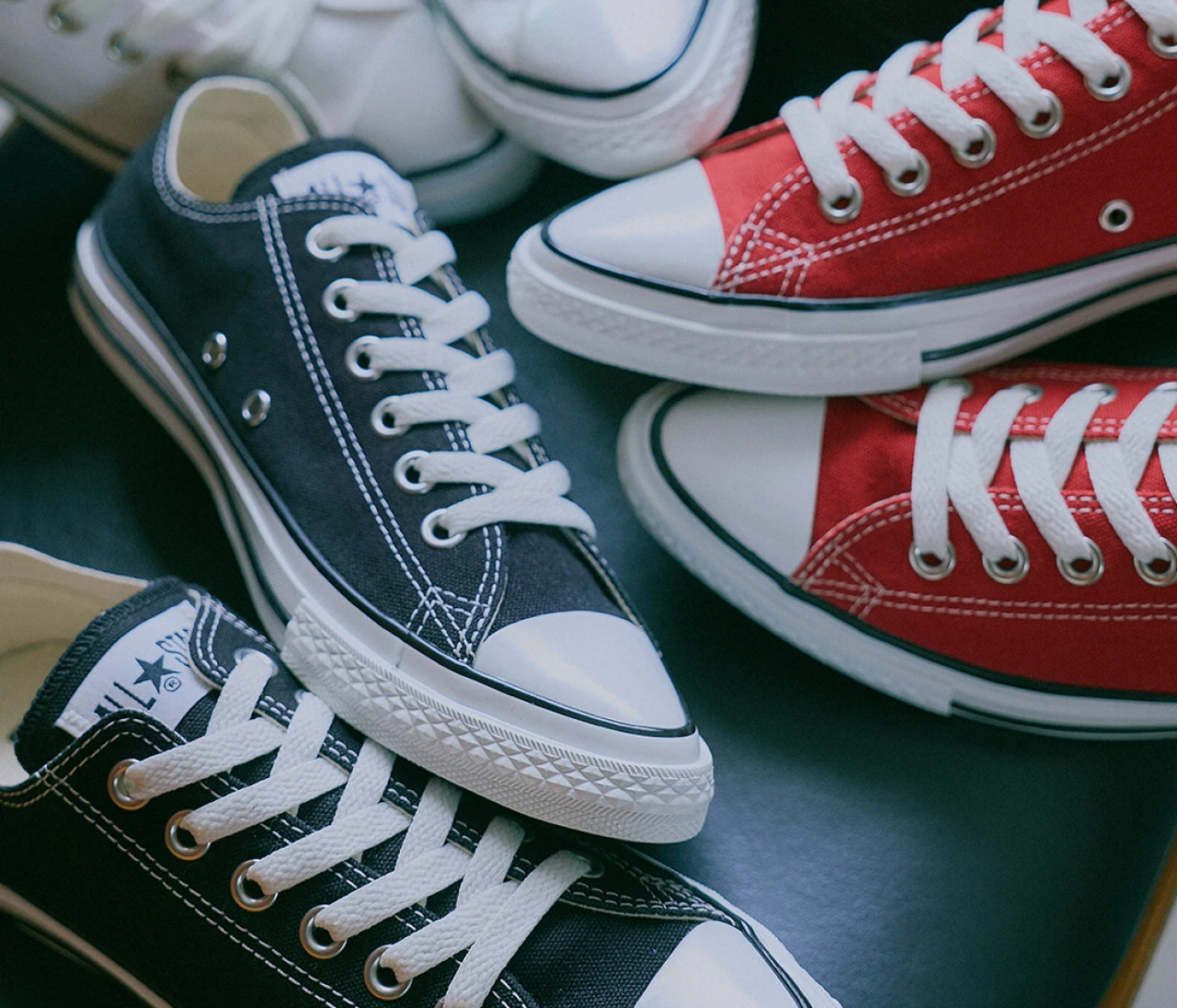 【CONVERSE（コンバース）】日常に程よい緊張感とエレガンスを。ALL STARをシャープに再定義した「ポインテッドトウ」モデルが登場！