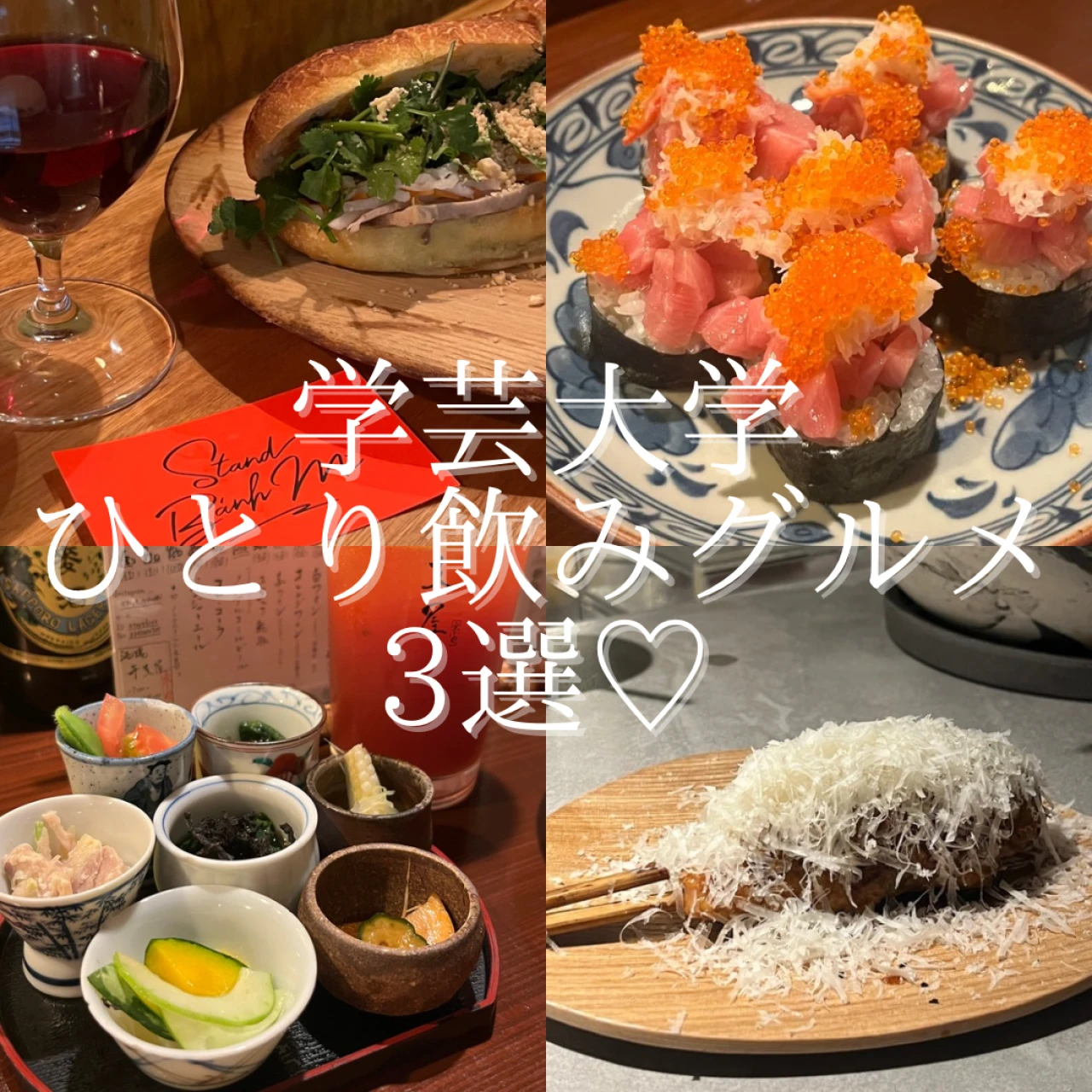 【学芸大学】ひとり飲みにおすすめの居酒屋3選 #グルメ部