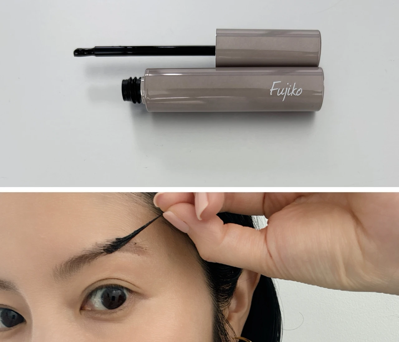 塗って剥がすだけ！フジコの “眉尻ティント”を始めたら朝メイクを5分短縮できた！