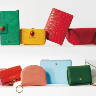 持って楽しい、見て可愛い。カラフル小物で気分を上げて！スモールレザーグッズ⑬