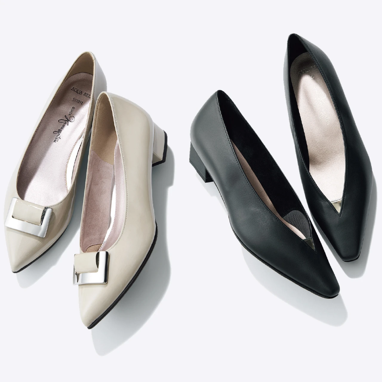 足が幅狭、幅広さんにおすすめ！働く女性の足悩みにこたえる【銀座かねまつ】のパンプス