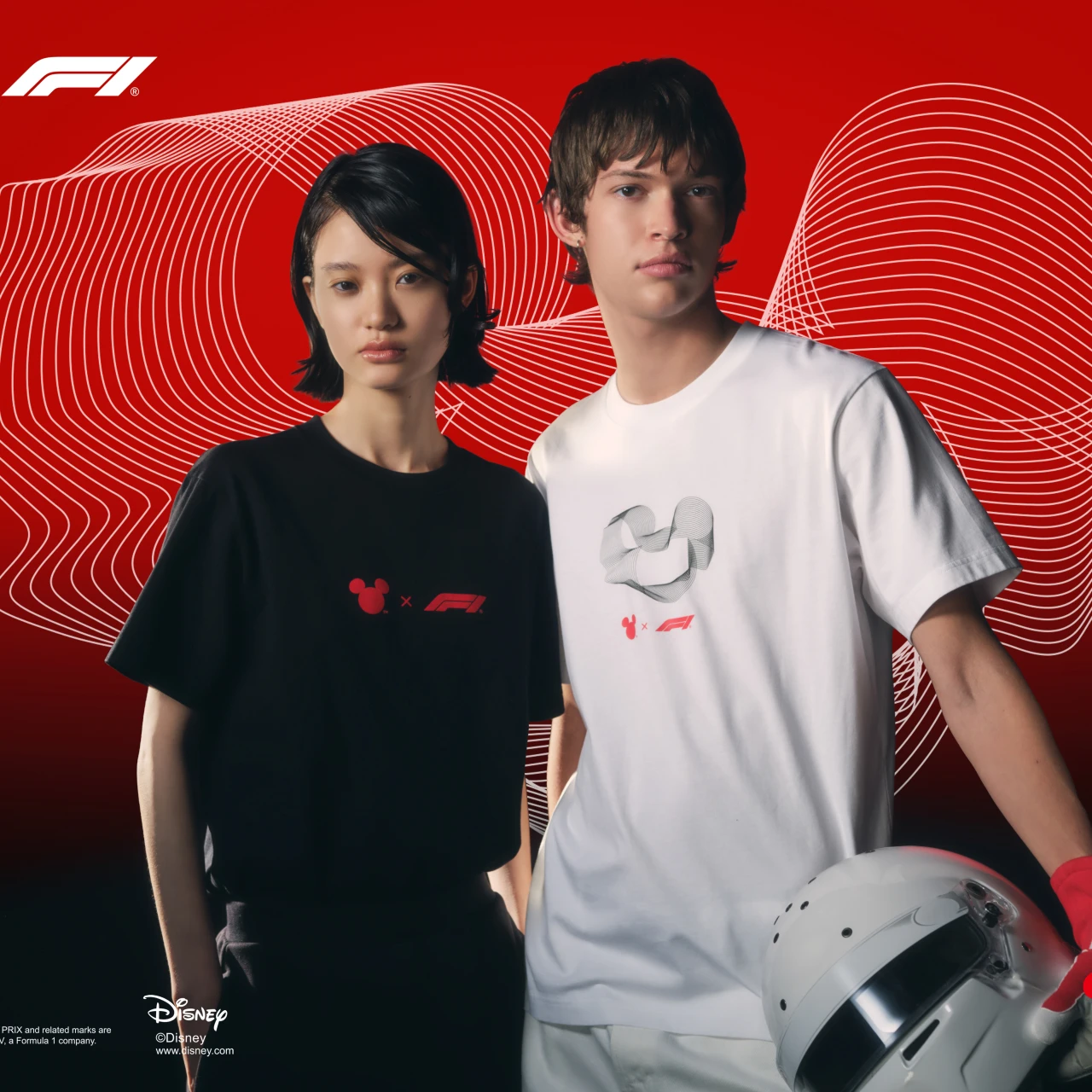 【UNIQLO(ユニクロ)】ディズニーとFormula1®、ユニクロが初のタッグを組んだコレクション「Disney × Formula1® UT」登場