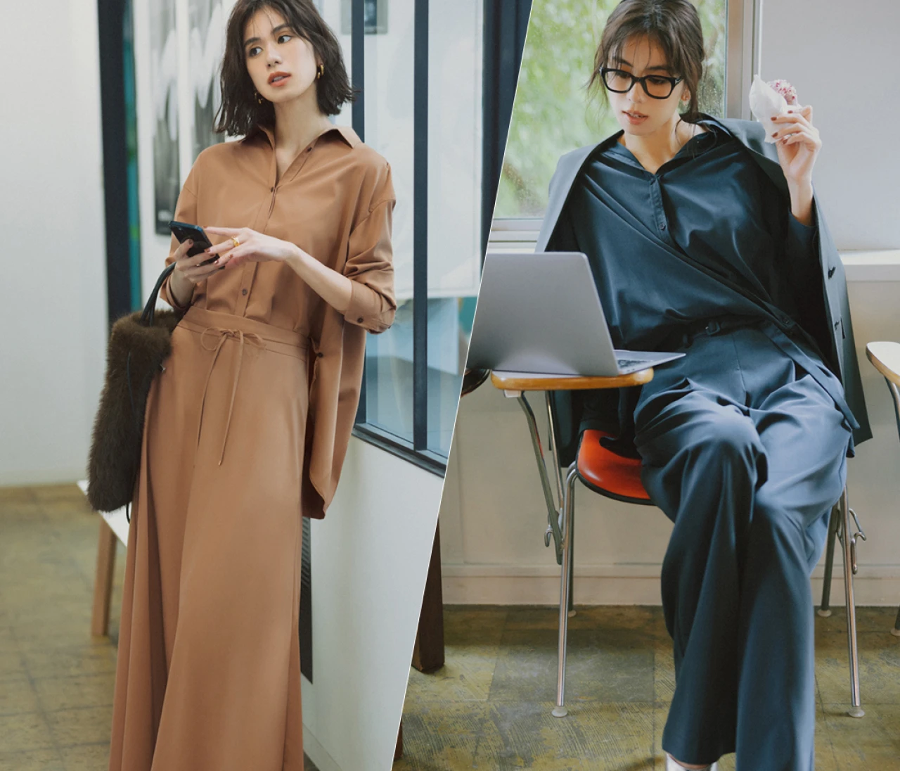 知的に見せたい仕事の日も、こなれ感が欲しい女子会の日も。 アルアバイルの「カセット服」で毎日が救われる！